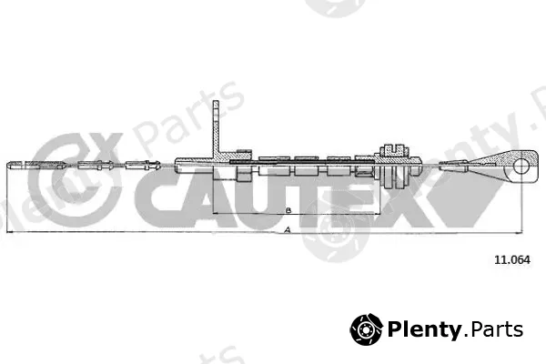 Cautex 763093 — Accelerator Cable