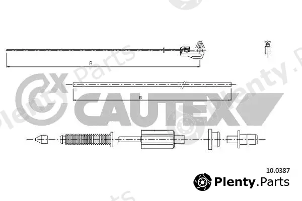 Cautex 765771 — Accelerator Cable