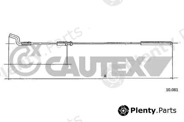 Cautex 763090 — Accelerator Cable