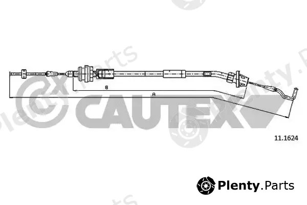 Cautex 766087 — Accelerator Cable