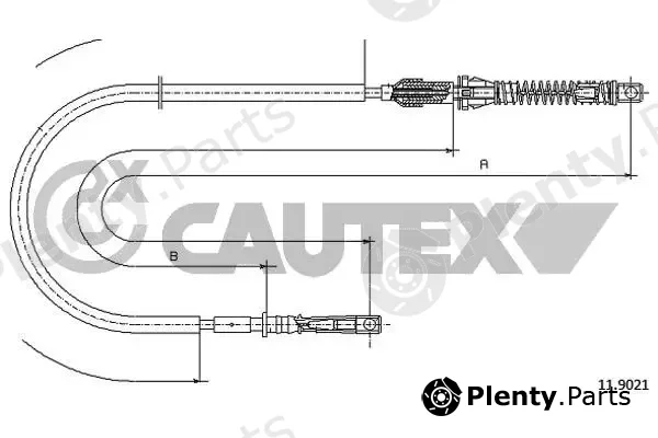 Cautex 761494 — Accelerator Cable
