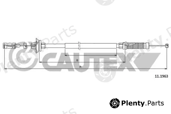 Cautex 038304 — Accelerator Cable