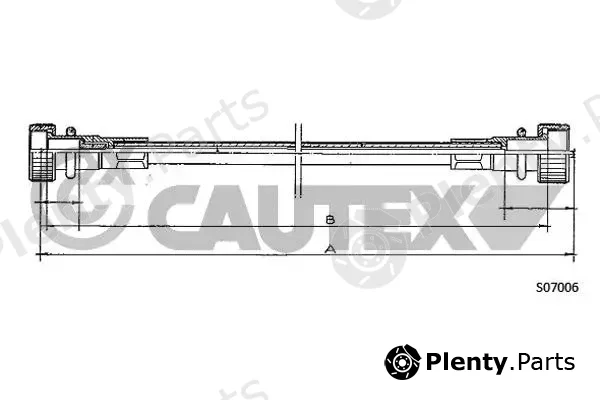 Cautex 766409 — Speedometer Cable