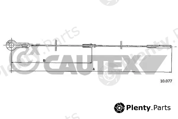 Cautex 763086 — Accelerator Cable