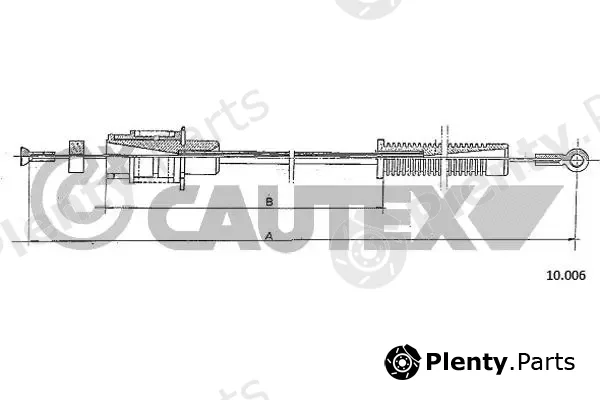 Cautex 766192 — Accelerator Cable