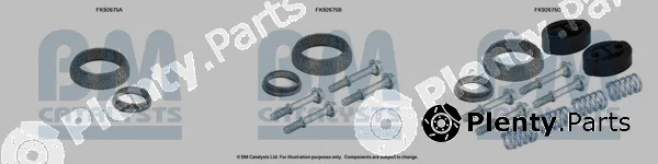 Bm Catalysts FK92675 — Mounting Kit, catalytic converter