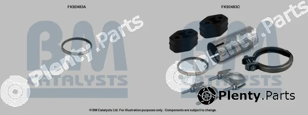 BM Catalysts FK92483 — Mounting Kit, catalytic converter