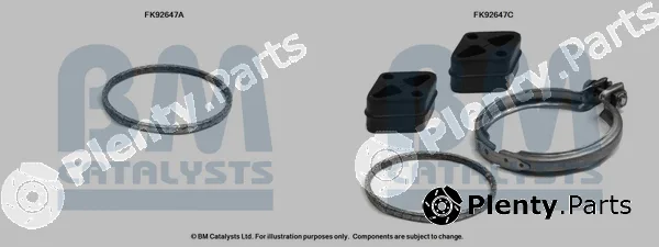 Bm Catalysts FK92647 — Mounting Kit, catalytic converter