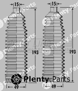 First Line FSG3263 — Bellow Kit, steering