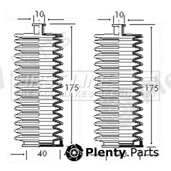 First Line FSG3025 — Bellow Kit, steering