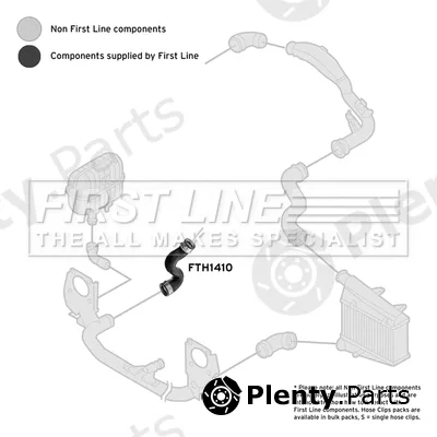 First Line FTH1410 — Charge Air Hose