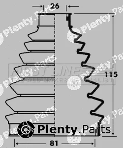 First Line FCB6075 — Bellow Kit, drive shaft