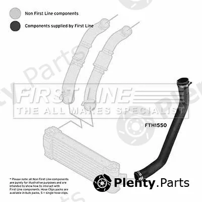 First Line FTH1550 — Charge Air Hose