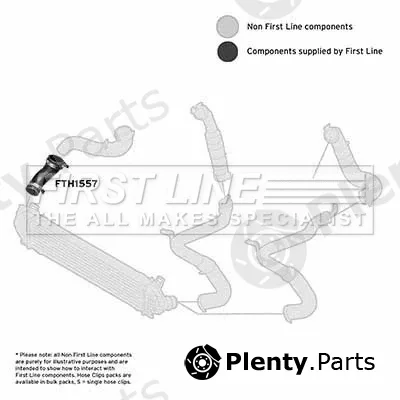First Line FTH1557 — Charge Air Hose