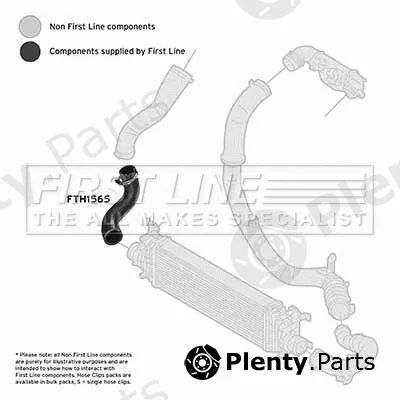 First Line FTH1565 — Charge Air Hose