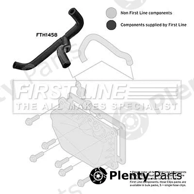 First Line FTH1458 — Hose, crankcase ventilation