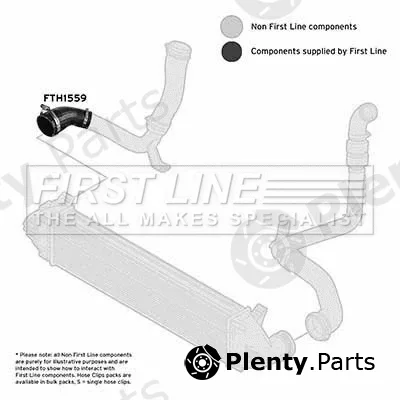 First Line FTH1559 — Charge Air Hose