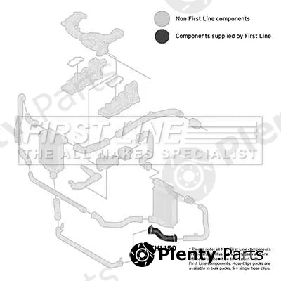 First Line FTH1450 — Charge Air Hose