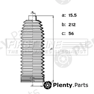 First Line FSG3495 — Bellow Kit, steering