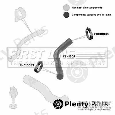 First Line FTH1307 — Charge Air Hose