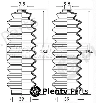 First Line FSG3125 — Bellow Kit, steering