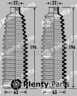 First Line FSG3272 — Bellow Kit, steering