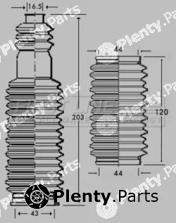 First Line FSG3248 — Bellow Kit, steering