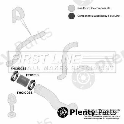 First Line FTH1313 — Charge Air Hose