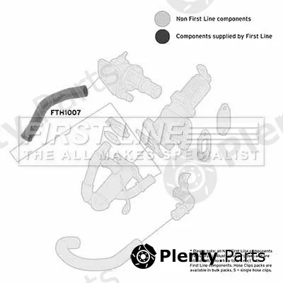 First Line FTH1007 — Charge Air Hose