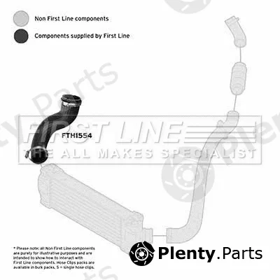 First Line FTH1554 — Charge Air Hose
