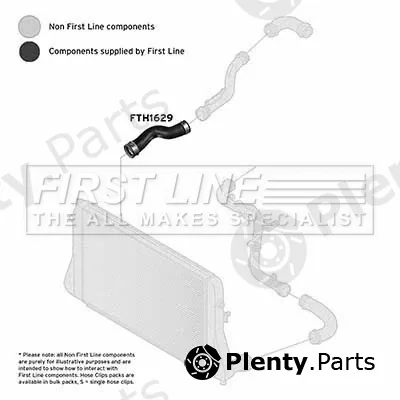First Line FTH1629 — Charge Air Hose