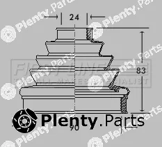 First Line FCB2008 — Bellow Kit, drive shaft