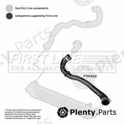 First Line FTH1562 — Charge Air Hose