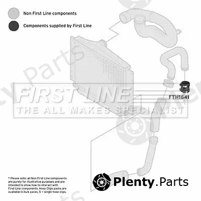 First Line FTH1641 — Charge Air Hose