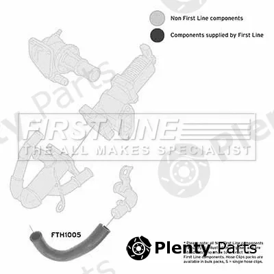 First Line FTH1005 — Charge Air Hose