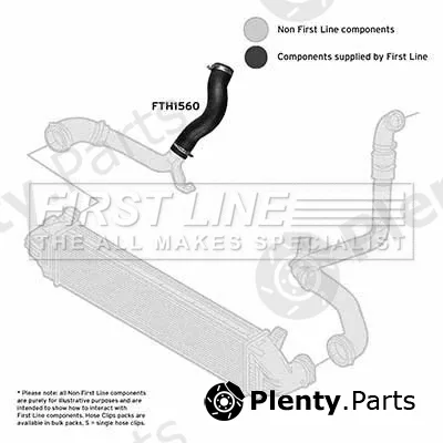 First Line FTH1560 — Charge Air Hose