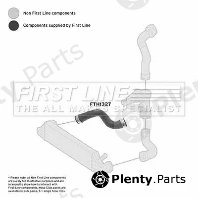 First Line FTH1327 — Charge Air Hose
