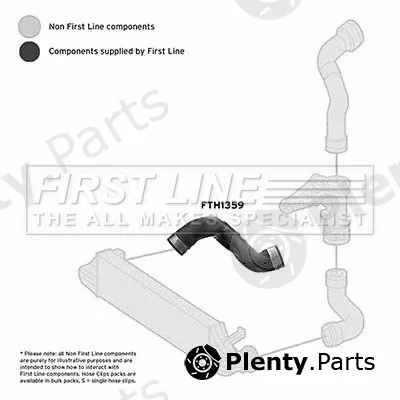 First Line FTH1359 — Charge Air Hose