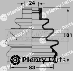 First Line FCB6027 — Bellow Kit, drive shaft