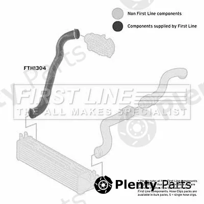 First Line FTH1304 — Charge Air Hose