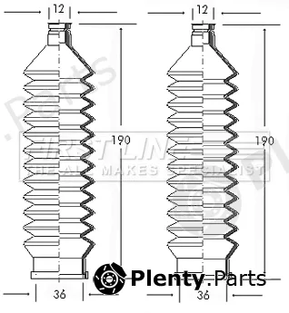 First Line FSG3013 — Bellow Kit, steering