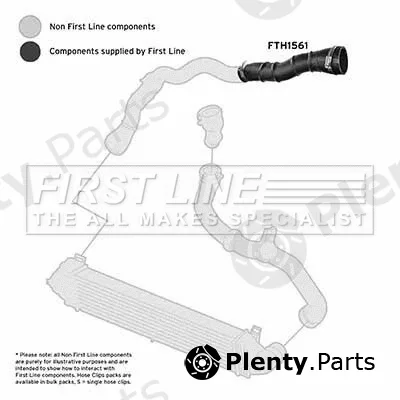 First Line FTH1561 — Charge Air Hose
