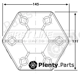 First Line FDC102 — Joint, propshaft