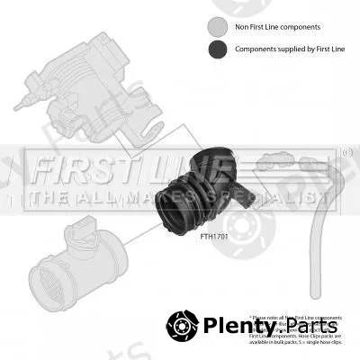 First Line FTH1701 — Intake Hose, air filter