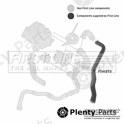 First Line FTH1273 — Charge Air Hose