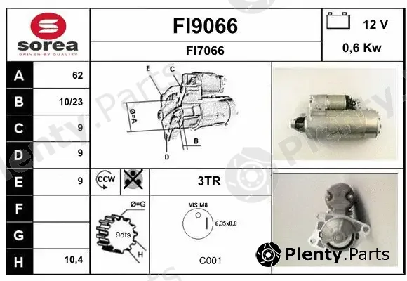 Snra FI9066 — Starter