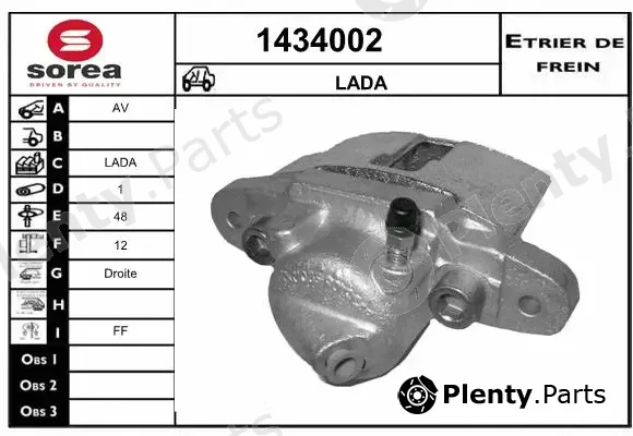 Snra 1434002 — Brake Caliper