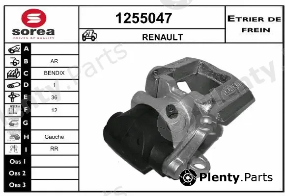Snra 1255047 — Brake Caliper