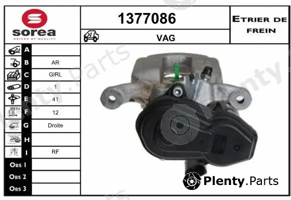 Snra 1377086 — Brake Caliper
