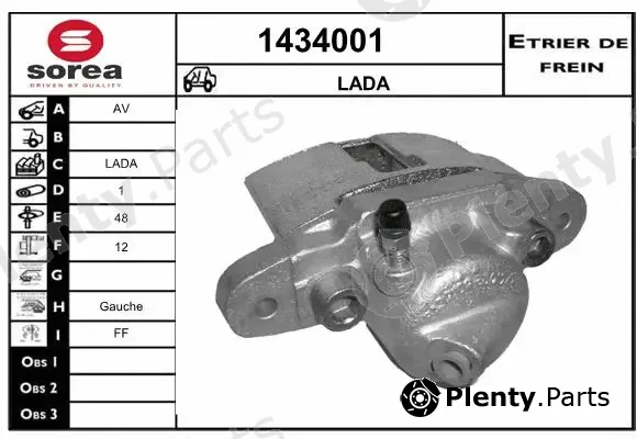 Snra 1434001 — Brake Caliper